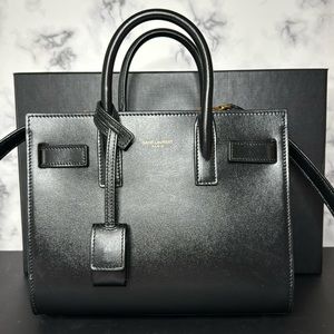 Saint Laurent Sac de Jour Nano in smooth leather